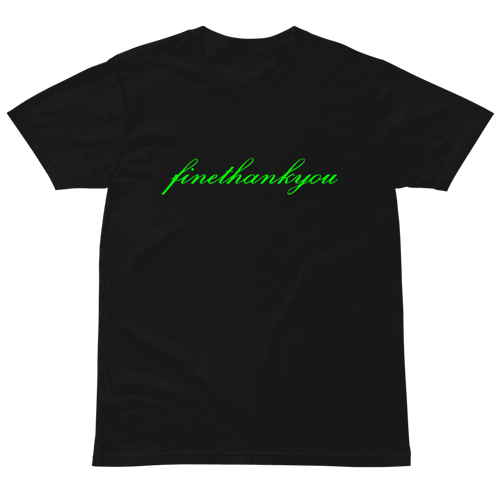 finethankyou Founder's Edition — Unisex Hand-Applied Vinyl Shirt